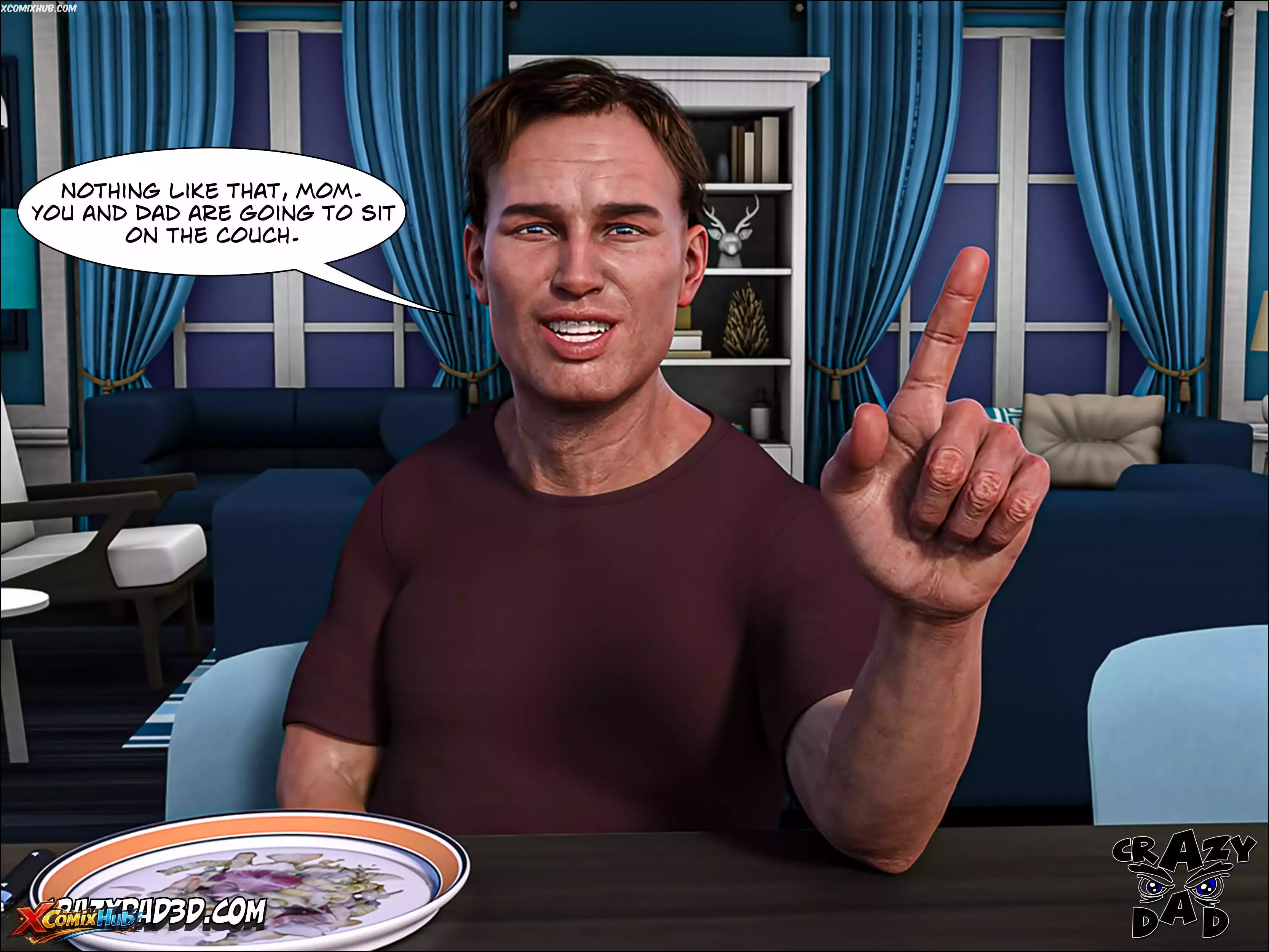 Father In Law At Home Chapter 15 Crazydad3d 016 Comic Page 16